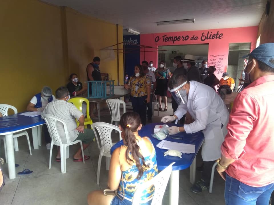 Prefeitura de Ipanguaçu realiza testagem em massa no Mercado Público e suspende atividades por 7 dias