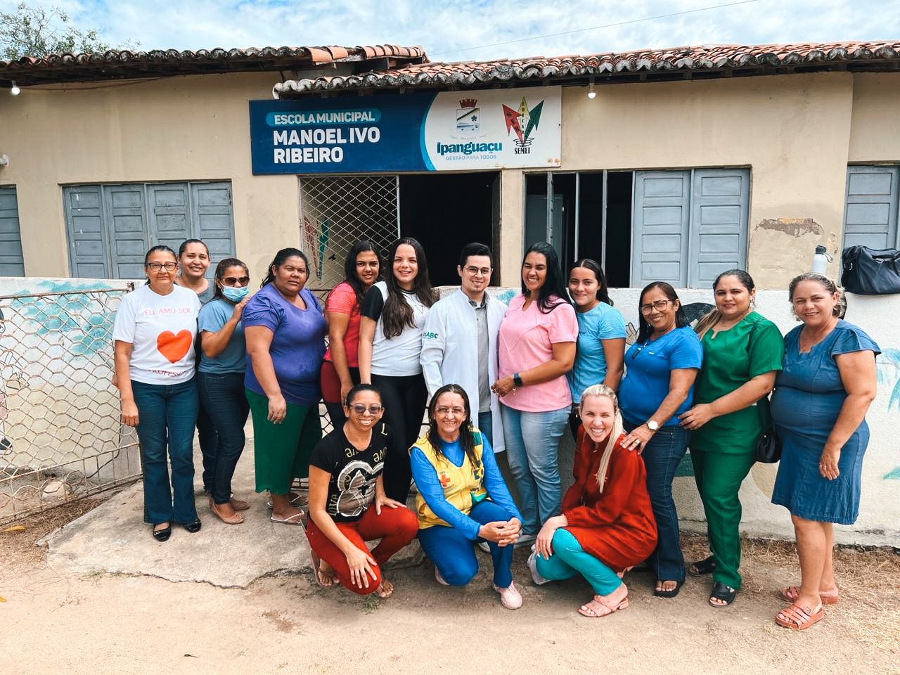Saúde Bucal: ESF de Japiaçu realiza ação na Escola Manoel Ivo Ribeiro