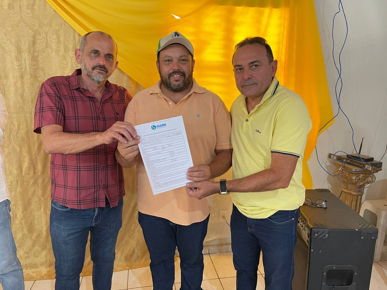 Prefeitura de Ipanguaçu e IGARN fazem entrega de outorgas para os produtores