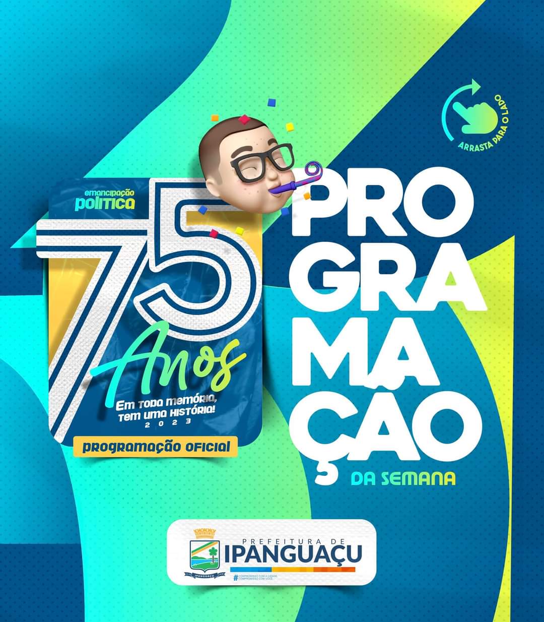 Ipanguaçu 75 Anos: Confira a programação da última semana de festividades