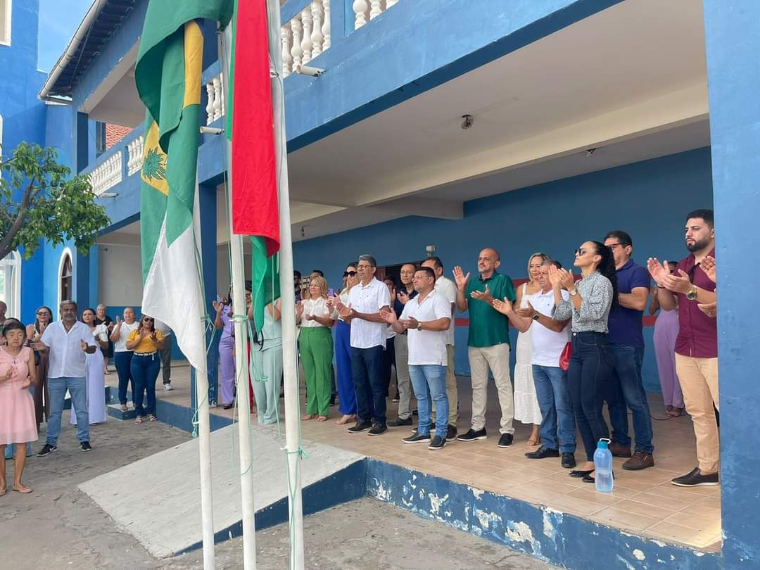 Ipanguaçu 75 Anos: Alvorada festiva e hasteamento das bandeiras abre festejos de emancipação política