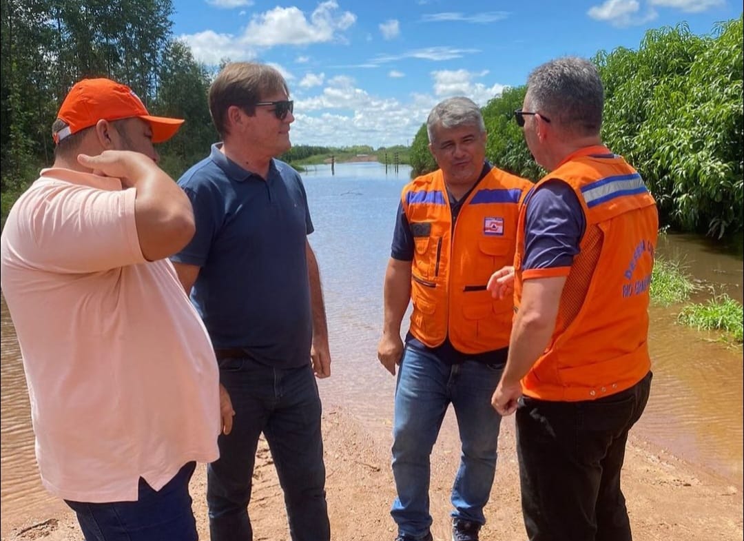 Defesa Civil de Ipanguaçu e Bombeiros visitam FinoAgro e comunidades afetadas pelo Açude Pataxó