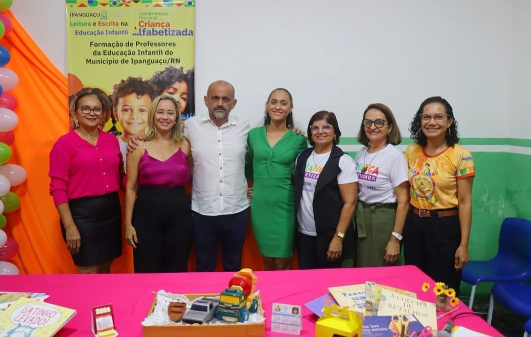 Ipanguaçu promove formação para professores da educação infantil